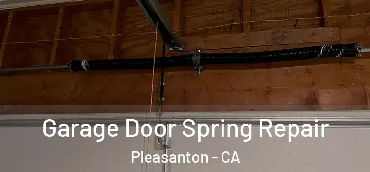  Garage Door Spring Repair Pleasanton - CA