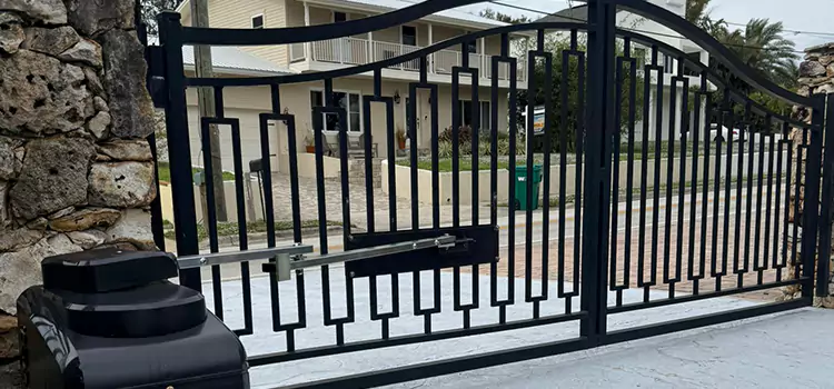 Swing Gate Opener with Keypad Pleasanton